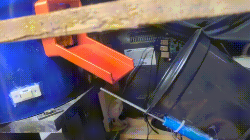 Candy loading into the dropper